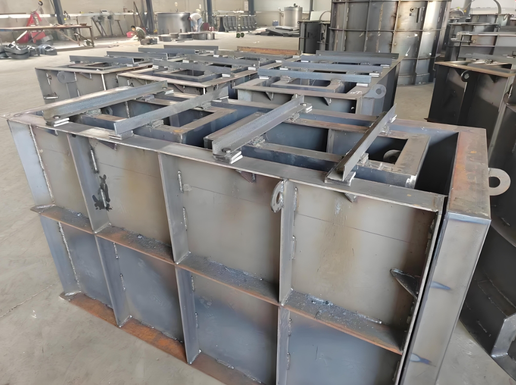 雨水井模具施工案例